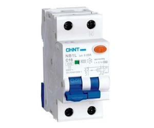 CHINT MAGNETOTHERMIC DIFFERENTIAL SWITCH NB1L1/C10 1P+N 6A 30Ma 203333
