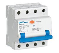 Chint Nb310l-3 N-c32 résiduelle à commutateur électrique avec protection contre les Surintensités, 32 A, C, DE type 30 mA, 3P + N
