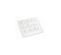 Chio 111582 Boîte Tic Tac Toe Verre avec Assiette, 25 cm