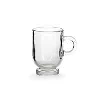 Chio Amsterdam Set 6 Tazze in Vetro Cappuccino, cl22