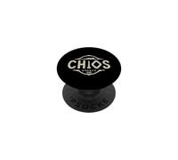 Chios Grèce Nautical City Travel Design PopSockets PopGrip Adhésif