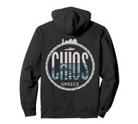 Chios Grèce Nautical City Travel Design Sweat à Capuche