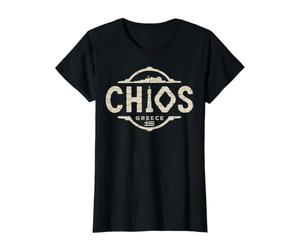 Chios Grèce Nautical City Travel Design T-Shirt Graphique avec Valeur