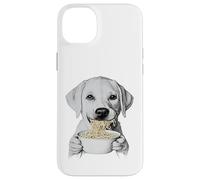 Chiot affamé Mangeant des Nouilles Ramen pour Les Amoureux des Chiens Coque pour iPhone 14 Plus