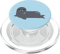 Chiot Amusant pour Enfant Motif Phoque du Port de l'océan Atlantique PopSockets PopGrip pour MagSafe