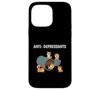 Chiot Anti-Depressants Chien Cadeau de Chien Maman Chien Coque pour iPhone 14 Pro Max