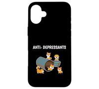 Chiot Anti-Depressants Chien Cadeau de Chien Maman Chien Coque pour iPhone 16 Plus