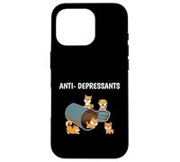 Chiot Anti-Depressants Chien Cadeau de Chien Maman Chien Coque pour iPhone 16 Pro