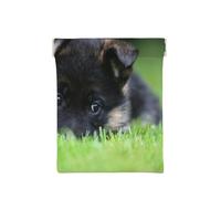 Chiot Berger Allemand Animaux de Compagnie Pelouse Bokeh Chiens, Sac de Rangement pour Femmes, Portefeuille supérieur à Presser, Petit Porte-Monnaie, Pochette de Changement