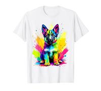 Chiot Berger Allemand T-Shirt Graphique avec Valeur