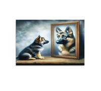 Chiot Berger Allemand1500 pièces, Pièces Parfaitement Assorties, pour Adultes et Enfants à partir de 12 Ans 57x87cm