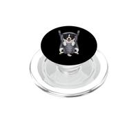 Chiot Border Collie dans Un Porte-bébé PopSockets PopGrip pour MagSafe