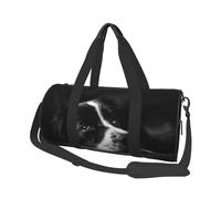 Chiot Border Collie, Sac de Voyage de Grande capacité, Sac à Main Rond, Sac de Voyage de Sport, fourre-Tout, Sac de Fitness