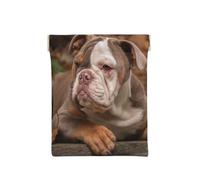 Chiot Bouledogue américain, Sac de Rangement pour Femmes, Portefeuille supérieur à Presser, Petit Porte-Monnaie, Pochette de Changement