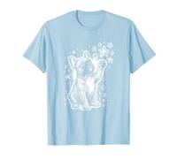 Chiot Bouledogue français étoiles Y2K Silly Grunge Vintage T-Shirt
