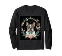 Chiot Bulldog Magical Nighttime Slumber, Chien fidèle Manche Longue