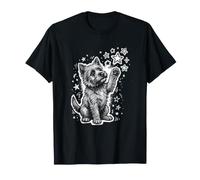Chiot Cairn Terrier Stars Y2K Silly Grunge Vintage T-Shirt