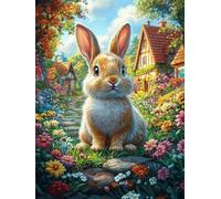 Chiot Cavalier King Charles Spaniel 1000 Pieces Casse-tête Débutant en Carton Épais Animal Plante Facile Apprentissage Loisir Créatif Activité Manuelle Décoration Murale Cadeau Saint Valentin 100