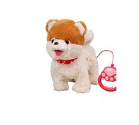 Chiot chantant interactif avec queue qui remue et léche la langue, parfait pour les enfants. Caractéristiques : (blanc, 32 cm)