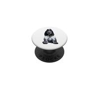 Chiot Cocker Spaniel Blue Roan PopSockets PopGrip Adhésif