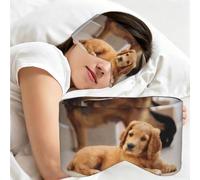 Chiot Cocker Spaniel, petits chiens épagneuls, animaux de compagnie, Masque de sommeil pour la maison, les voyages et le travail posté, couvrant entièrement les yeux et bloquant la lumière