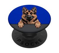 Chiot de Poche Amusant Berger Allemand GSD Lover PopSockets PopGrip Adhésif