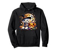 Chiot d'halloween Sweat à Capuche