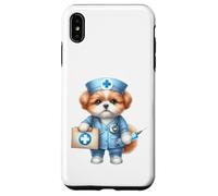 Chiot d'infirmière pour Chien médical Professionnel Coque pour iPhone XS Max