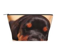 Chiot Doberman Chiens endormis Animaux Chiens Doberman, Trousse de Toilette Trousse de Maquillage Sac à cosmétiques Trousse de Toilette de Voyage Portable