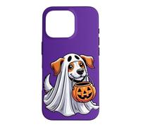 Chiot Effrayant Amusant pour Chien fantôme Mignon Coque pour iPhone 16 Pro