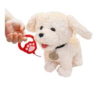 Chiot en Peluche - Chien Chanteur animé Parlant, remuant, matériau Ultra Doux à Embrasser, comportement interactif adapté aux, Jouet pour Animaux de Compagnie de Divertissement