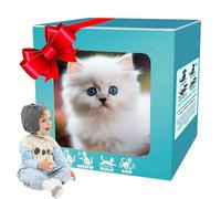 Chiot en Peluche Électronique Interactif, Animal en Peluche Doux Qui Marche, Aboie, Remue la Queue, Robot Musical pour Enfants de 2 À 8 Ans, Cadeaux pour Garçons, Chien Robot pour Enfants N