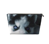 Chiot Husky, Trousse de Maquillage Trousse à cosmétiques Trousse de Toilette de Voyage Portable Pochette de Toilette