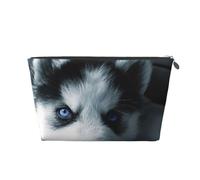 Chiot Husky, Trousse de Toilette Trousse de Maquillage Sac à cosmétiques Trousse de Toilette de Voyage Portable