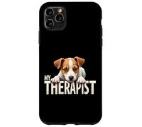Chiot JRT drôle, Mon thérapeute, Chien Jack Russell Terrier Coque pour iPhone 11 Pro Max