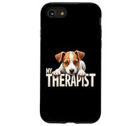 Chiot JRT drôle, Mon thérapeute, Chien Jack Russell Terrier Coque pour iPhone SE (2020) / 7/8