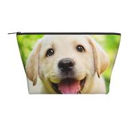 Chiot Labrador Retriever, Trousse de Toilette Trousse de Maquillage Sac à cosmétiques Trousse de Toilette de Voyage Portable