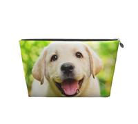 Chiot Labrador Retriever, Trousse de Toilette Trousse de Maquillage Sac à cosmétiques Trousse de Toilette de Voyage Portable