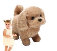 Chiot Marchant animé - Jouet électronique en Peluche pour Chien avec Son aboyant, Action remuante, Simple télécommande ami câlin | Meilleur SP interactif