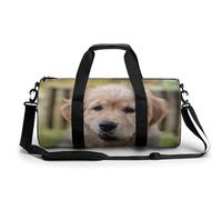Chiot Mignon Sac De Sport Gym Sac De Voyage Sac Week-End Duffel Bag pour Camping Randonnée Voyage 45x23x23cm
