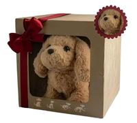 Chiot Robot Réaliste, Chien Robot pour Adultes, Qui Marche, Aboie, Remue la Queue Et Se Comporte comme Un Vrai Chien, Idéal comme Cadeau Style A