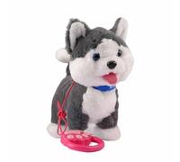 Chiot robot réaliste, kit interactif avec télécommande pour faire marcher les animaux domestiques - Chiot en peluche interactif réaliste avec voix | pour jouer à apprendre aux , fêtes