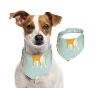 Chiot Shiba Inu Mignon,Bandanas pour Chien, écharpe en Coton, Bavoirs réglables pour Animaux de Compagnie,S