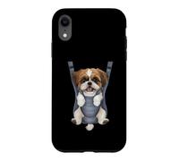 Chiot Shih Tzu dans Un Porte-bébé Coque pour iPhone XR