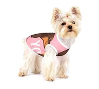 Chiot Teckel,T-Shirt sans Manches en Coton pour Animaux de Compagnie, Gilet Respirant, Extensible et Doux,L