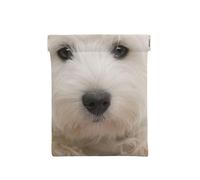 Chiot Westie Mignon, Sac de Rangement pour Femmes, Portefeuille supérieur à Presser, Petit Porte-Monnaie, Pochette de Changement