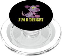 Chiot Zombie Heureux délicieusement pourri PopSockets PopGrip pour MagSafe
