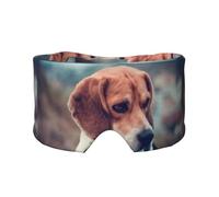 Chiots Beagle Chiens Animaux de compagnie Beagle,Masque pour les yeux bloquant la lumière Cache-yeux et cache-oreilles pour le sommeil