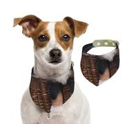Chiots Bouvier Bernois,Bandanas pour Chien, écharpe en Coton, Bavoirs réglables pour Animaux de Compagnie,S