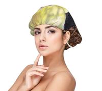 Chiots Bouvier Bernois,Bonnet de nuit en satin pour adulte - Bonnet de nuit élastique pour femme, couvre-cheveux de nuit
